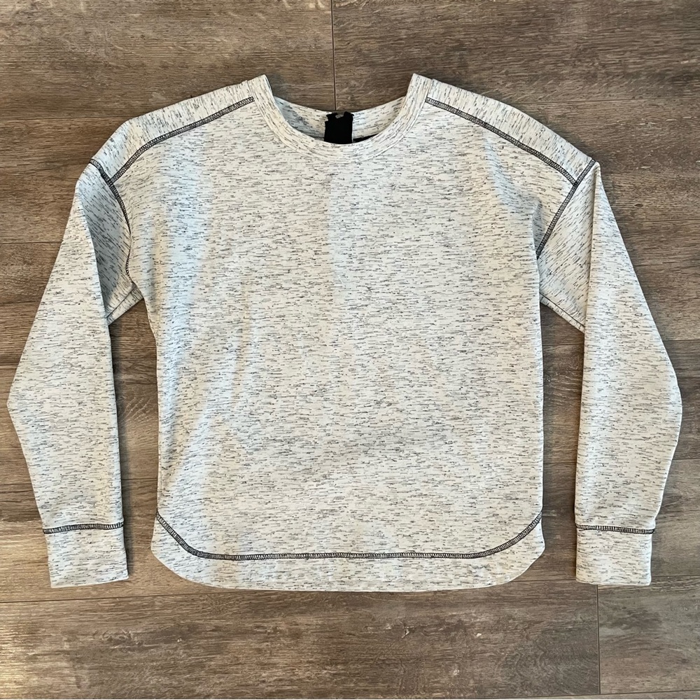 Banana Republic White and Black Shirt - Size Extra Small